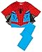 Marvel Boys' Toddler Spiderman 2-Piece Uniform Set with Webbing, Webby Red, 4T
