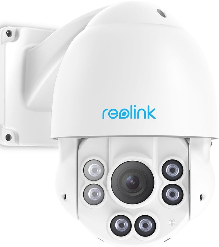 Reolink PTZ PoE Security Camera 4MP HD 190ft Night Vision