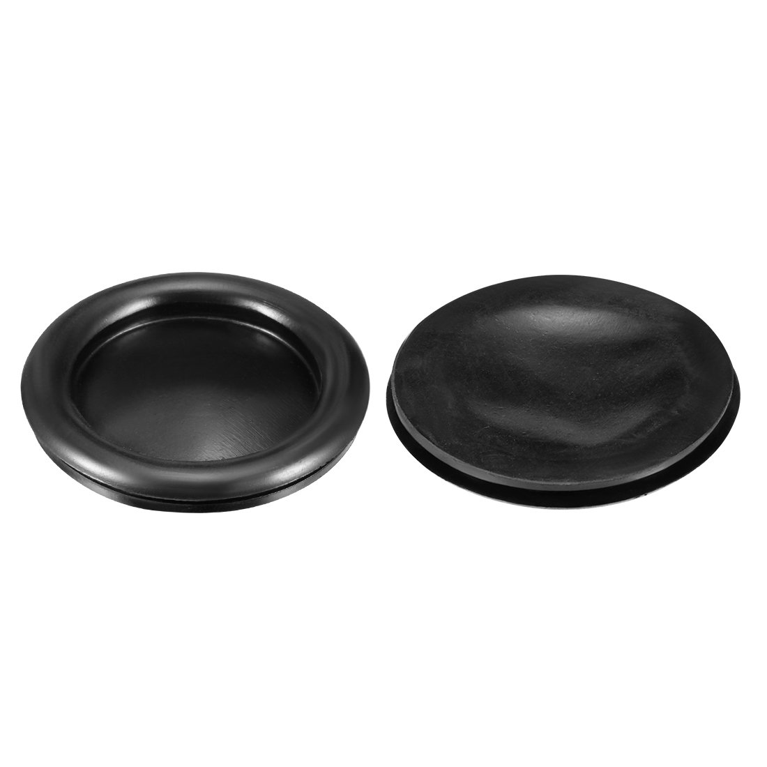 Sourcingmap Wire Protector Oil Resistant Armature Rubber Grommets 65mm Mounting Dia 10Pcs Black