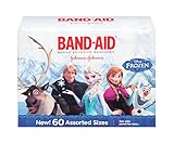 Disney Frozen Adhesive Character Bandages, Assorted Sizes, 60 Count
