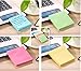 Ourhome520 1 Sticky Easy Post Self-Stick Notes for Home Office tabs (3 x 3 Candy Colors)