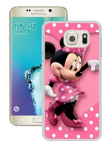 Recommended Design Galaxy S6 Edge Case Minnie Mouse Cute Disney