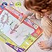 Aquadoodle Mat,Toddler Toys Large Aqua Doodle pad,Magic Water Drawing Mat with 4 Doodle Pens Color for kids Painting Best Educational Boys Girls Gift Size 31.5