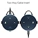 Fintie Wall Mount Stand Holder for Amazon Echo Dot (Fits All-New Echo Dot 2nd Generation) - Solid Metal with Hanger Loop, Black