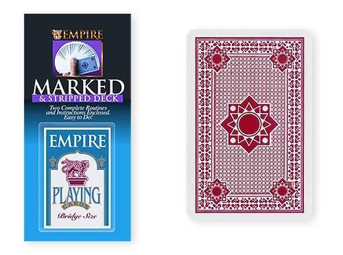 Loftus International Empire Magic Marked and Tapered Deck Includes Instructions Four Complete Routines by Novelty Item