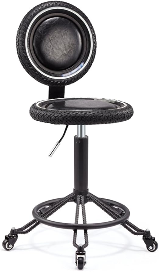 Amazon.com: Retro Bar Chair - Iron Lift Stool/Hair Work Stool/Work