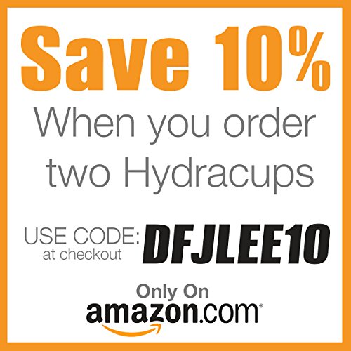 Hydra Cup Dual Threat Shaker Cup - Protein & Pre Shaker Bottles, Shaker Cup, Haters White & Black, 28oz