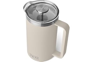 YETI Rambler 34 oz. French Press Coffee Maker, Cape Taupe