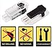 biukpci Car LED Door Logo Ghost Shadow Projector Welcome Lamp Symbol Emblem Step Courtesy Lights Ground Kit for Audi Series (4 Pack)