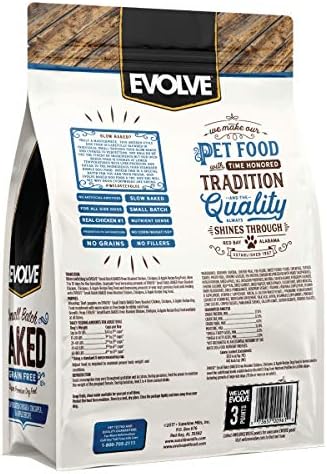 evolve baked dog food