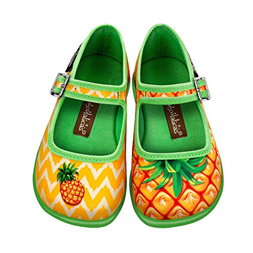 Hot Chocolate Design Mini Chocolaticas Pineapple Girls Mary Jane Flat