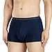 David Archy Men's 4 Pack Micro Modal Drop Needle Underwear Soft Breathable Trunks (M, Wine/Navy)
