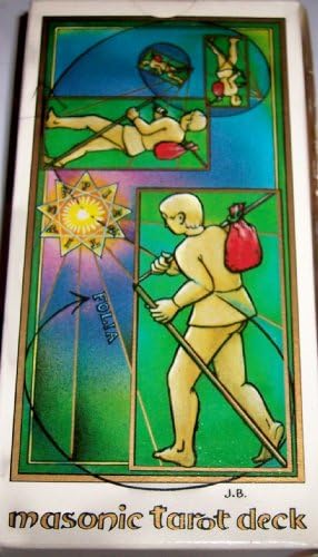 Masonic Tarot: 78 Full Colour Cards And Instructions by Patricio D