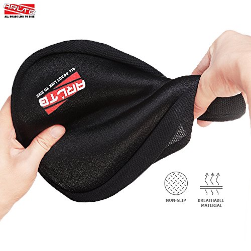 image for Arltb Gel Bike Seat Cover Bicycle Saddle Cover Silicone Gel Pad Seat S