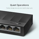 TP-Link LiteWave 8 Port Gigabit Switch LS1008G Desktop Plug and Play view 4