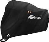 Toptrek 210D Motorcycle Cover XXXL 104x41x52in Waterproof UV Windproof