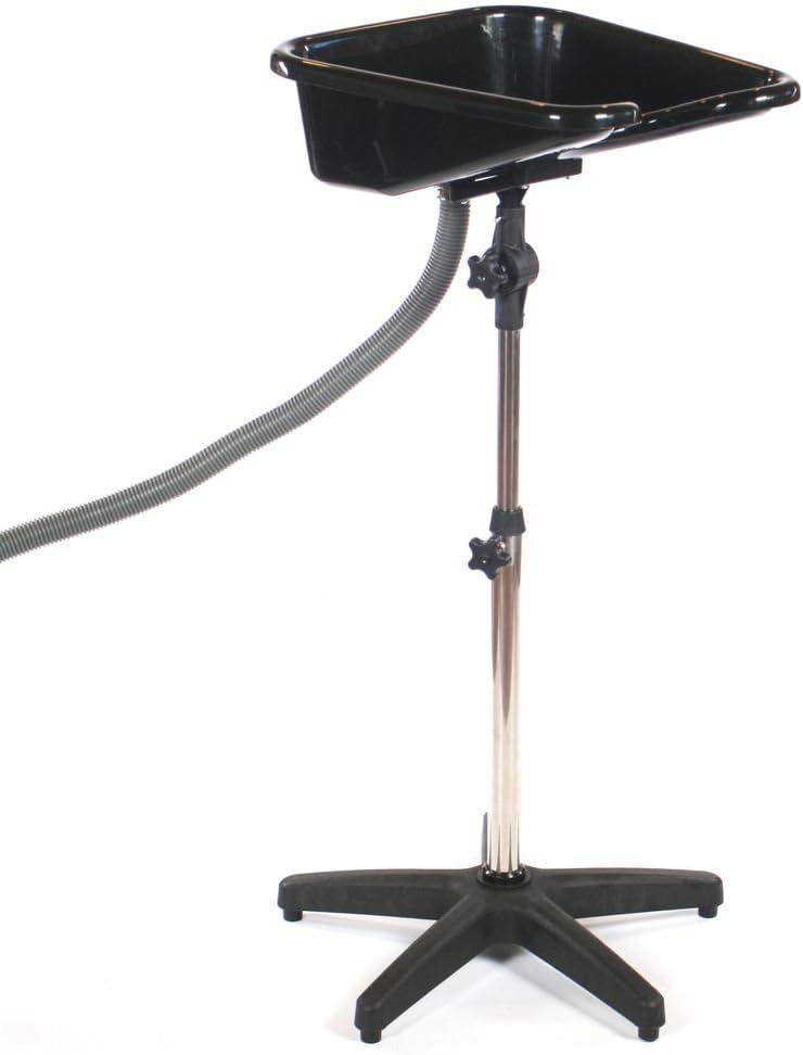 Urbanity portable mobile hairdressing salon wash basin backwash shampoo sink