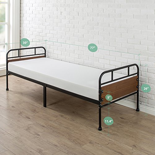 Zinus Eli 30 Inch Wide Daybed Frame with Mattress Set Pricepulse