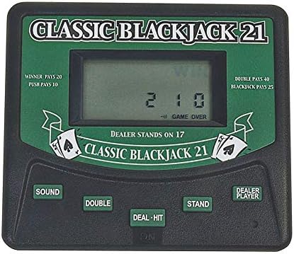 handheld blackjack game