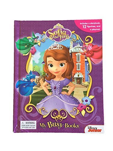 Disneys Sofia the First My Busy Book With Figurines and Playmat