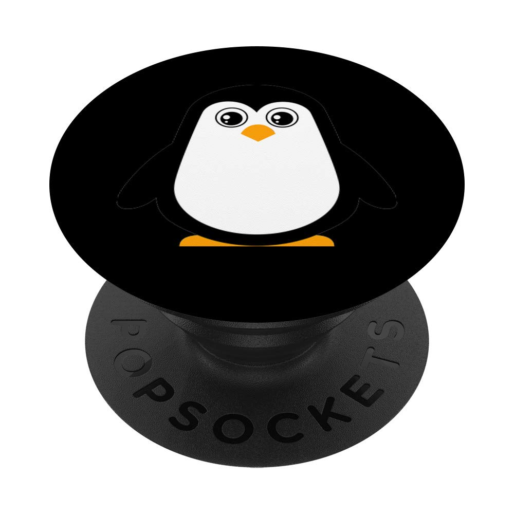 Big Penguin Costume Cute Easy Animal Halloween Gift PopSockets PopGrip: Swappable Grip for Phones & Tablets