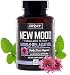ONNIT New Mood - Daily Stress, Mood, Sleep & Serotonin Supplement - 5 htp, L-Tryptophan, Magnesium, Valerian, Chamomile - A Real Chill Pill (60ct) primary