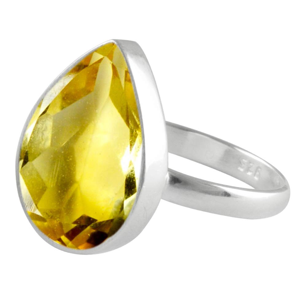 SURYAGEMS Pear November Birthstone Natural Faceted