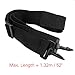 Tancendes Bike Rear Bag Lengthened Shoulder Strap Waterproof Nylon Bicycle Seat Trunk Bag with Raincoat (Blue)