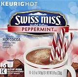 Swiss Miss Peppermint Chocolate Hot Cocoa, Keurig K-Cups, 16 Count