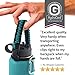 Gearproz HydroCord 1.0 Handle with Wide Mouth Ring and Carabiner, Compatible with 12-64 oz Water Bottles, Hydroflask 1.0, Iron Flask, Thermoflask & Wide Mouth 2.28