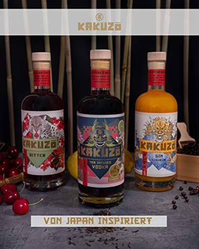 KAKUZO Earl Grey Vodka - Japanische Vodka-Kreation - Verfeinert mit Tee Blend aus Japan, Indien & China - Würzig Mit… – Bild 6
