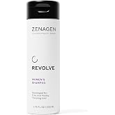 Zenagen Revolve Women's Thickening Shampoo | 5 Minute Hair Treatment | Plant-based shampoo refreshes scalp and helps thinning hair look thicker, fuller and denser from root to tip