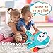 KidPal Toys for Crawling Babies, My First Plane Baby Toy for 1 2+ Year Old Boy & Girl with Music and Light, Moving Toys Encorage to Crawling, Kids Toys for Age 12 16 18M+