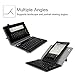Fintie Keyboard Case for Fire 7 2015 - 360 Degree Rotating Stand Cover with Built-in Wireless Bluetooth Keyboard for Amazon Fire 7 Tablet (will only fit 7