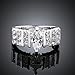 NYKKOLA Hot Fashion Jewelry 925 Silver Austrian Crystal Beautiful Finger Ring(O)