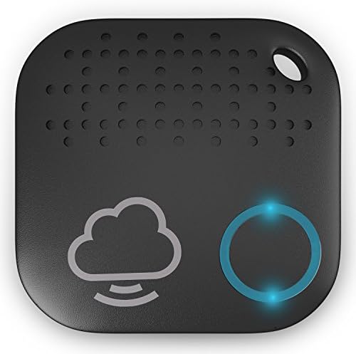 iTrack Bluetooth Key Finder, Phone, Pets, Any Item, Maps, Location, 2 Way Communication, selfie button(2nd Gen) (black)