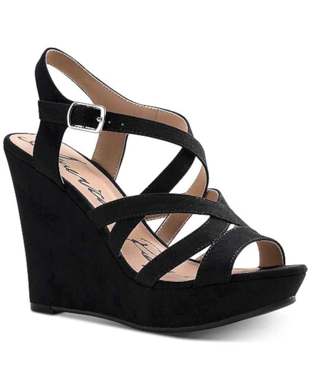 american rag black sandals