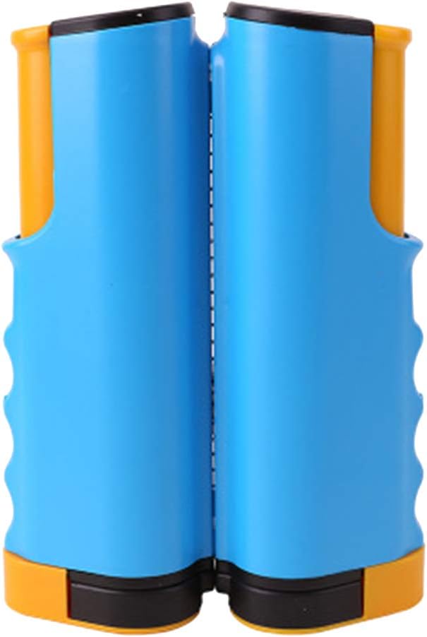 Loneflash Ping Pong Net Retractable Table Tennis Nets & Post Set Adjustable Any Table Anywhere Indoor Outdoor Game Replacement Accessories Ping Pong Net Bracket Clamps Ping Pong Net (Red)