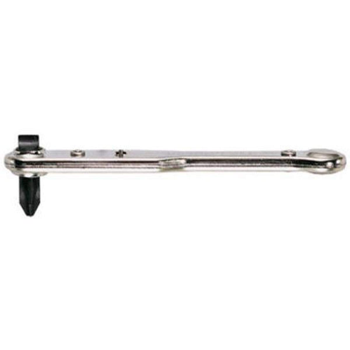 General Tools 807SX 1/4-Inch Straight and No. 2 Crosspoint Ratchet Offset Screwdriver
