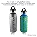 Pratico Kitchen Glass Bottle Silicone Sleeves for Epica, Estilo, & Similar Vacuum & Glass Bottles, 4 Pack Multicolor