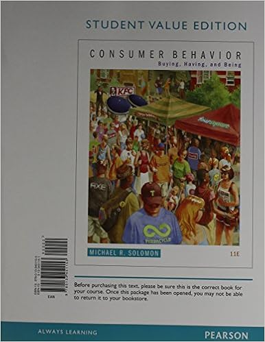 Amazoncom Consumer Behavior Buying Having And Being - 