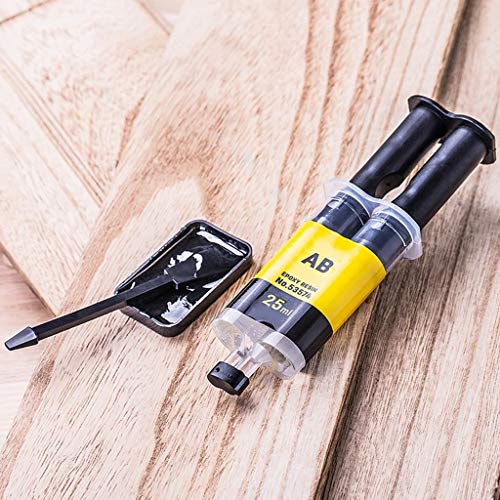 MIS1950s Industrial High Viscosity Glue Ideal Heavy-Duty Adhesive for DIY Finish and Repair Jobs,100% Waterproof and Weather-Resistant (Black)