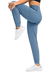 G Gradual Women's Joggers Pants with Zipper Pockets