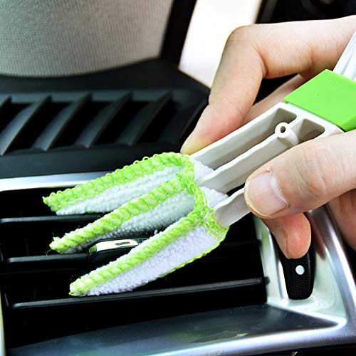 Xeminor Car Cleaning Brush Air Conditioning Air Outlet Brush Window Groove Window Gap Cleaning Tool