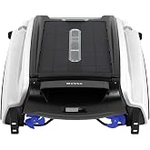 Betta SE Solar Pool Skimmer Robot, 24/7 Cleaning, Extra Large Basket, White | Solar Powered, Cordless, Continuous Cleaning, Salt &amp; Chlorine Safe, Obstacle Avoidance, Above/In-Ground Pools, Remote Control