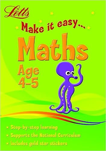 Letts Make It Easy Maths Age 4 5 Amazon Co Uk Broadbent Paul 9781844195114 Books