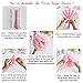 Bachelorette Party Decorations Bridal Shower Supplies Bride to be kit - Banner,Sash,Foil Tassels,Engagement Ring Balloon,Pom Poms Flowers, Balloons,Swirl