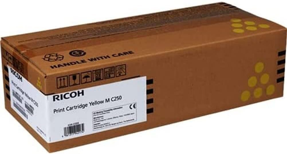 Ricoh Original Toner M C250 Yellow 2,300 Pages (408352) for PC300W / M C250FWB