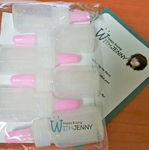 Withjenny Small Empty Long Cap Squeeze Bottles 12cc Translucent With Guage, Set of 6, For Multiple Purpose, Oil, Sauce, Dressing, Saline Solution, Liquid Medicine, Eye Liquid Dropper - Thumbnail 5