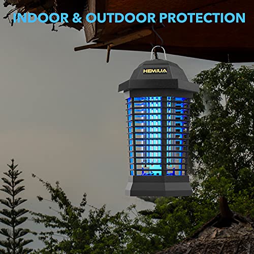Hemiua Bug Zapper Outdoor and Indoor, Electronic Mosquito Zapper